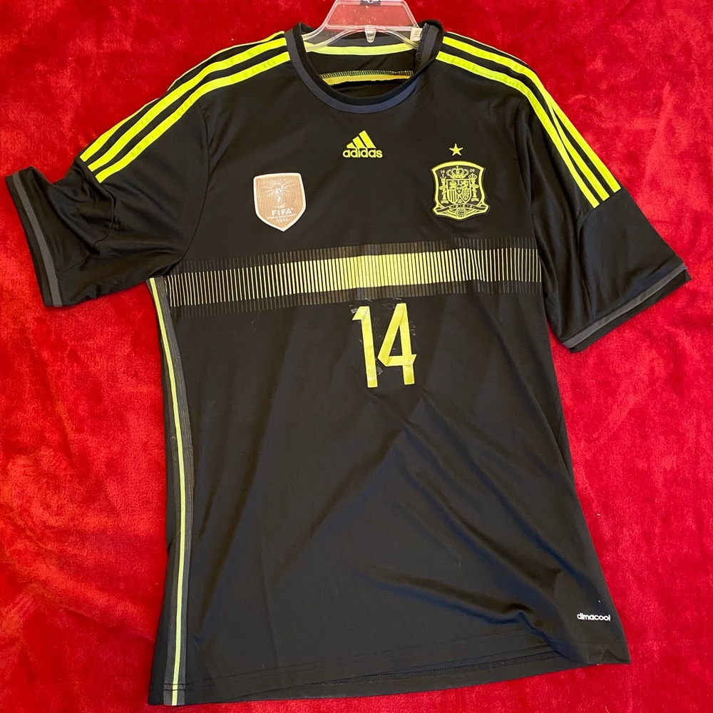 Charcoal Black and lime green Alonso Jersey